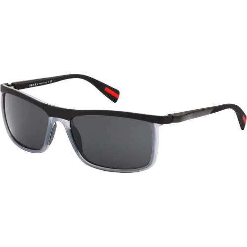 Prada Sport Sunglasses PS51PS ROT1A1 58mm Light Grey Demi / Dark Grey Lens