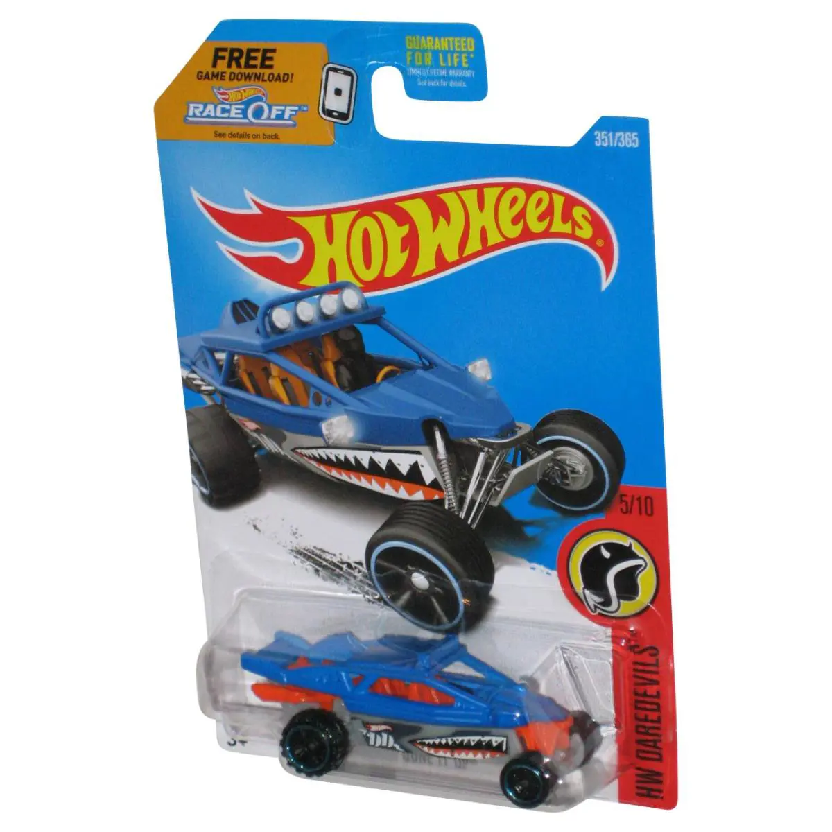 Hot Wheels HW Daredevils 5/10 2015 Blue Dune It Up Toy Car 351/365