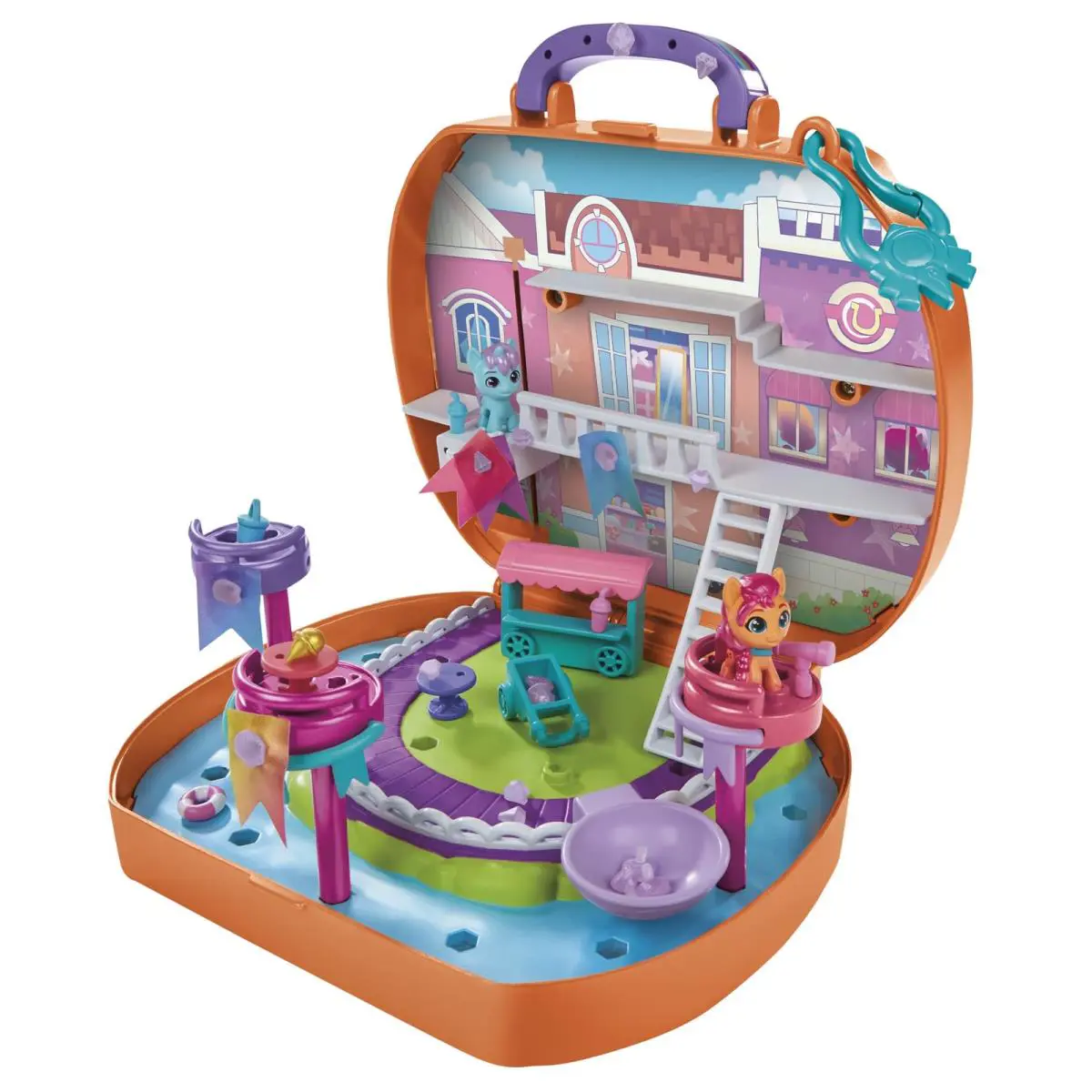 My Little Pony Mini Magic World Toy Set with 2 Ponies and 40+ Accessories