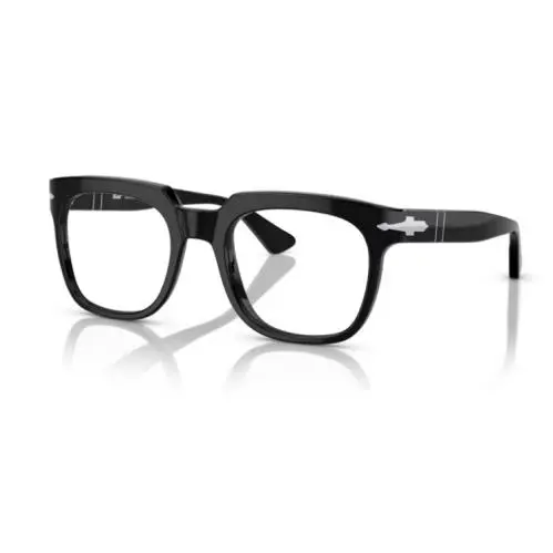 Persol 0PO3325V 95 Black Rectangular Men`s 52mm Eyeglasses
