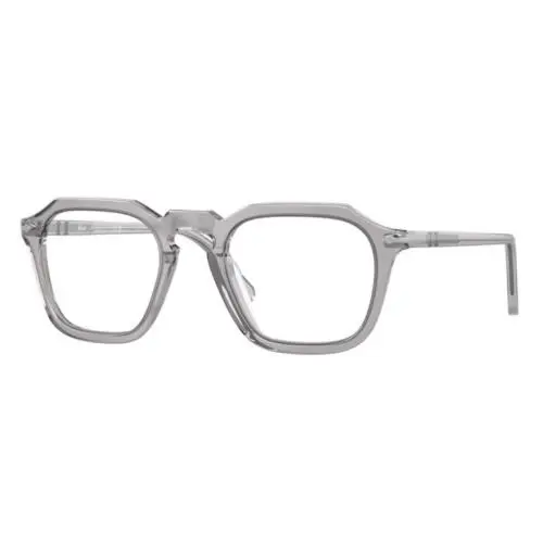 Persol 0PO3292V 309 Transparent Grey Square Unisex Eyeglasses