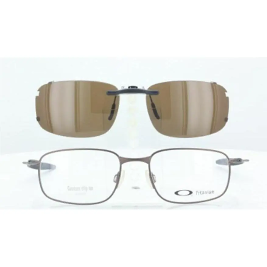 Custom Made For Oakley CHIEFTAIN-OX5072-53X18-TAB Polarized Clip-on Sunglasses