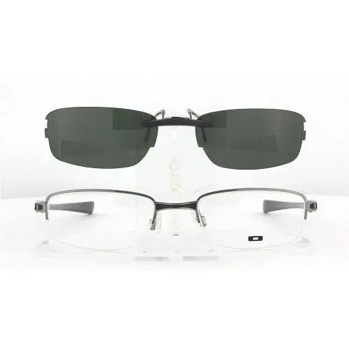 Custom Made For Oakley CALIPER-OX3097-50X19-F Polarized Clip-on Sunglasses Eyeg