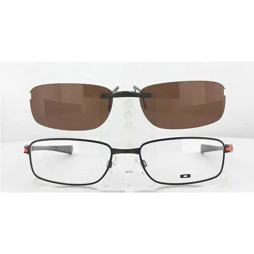 Custom Made For  ROTOR-2.0-OX3063-55X18 Polarized Clip-on Sunglasses Eyeg by Oakley