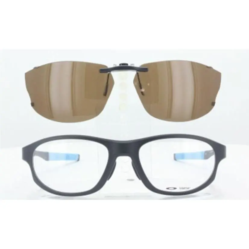 Custom Made For  CROSSLINK-OX8067-56X18-TAB Polarized Clip-on Sunglasses by Oakley