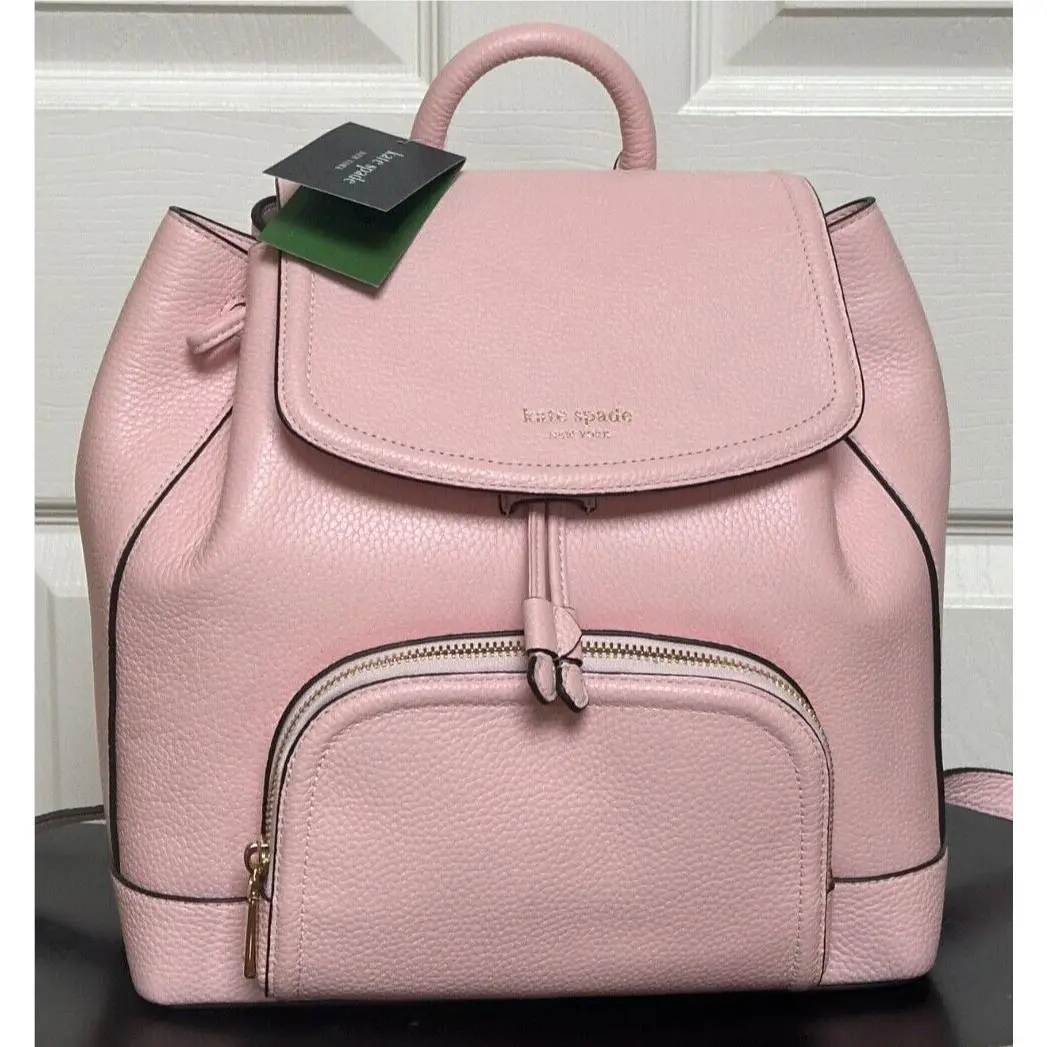 Kate Spade Taylor Leather Backpack:nwt Chalk Pink