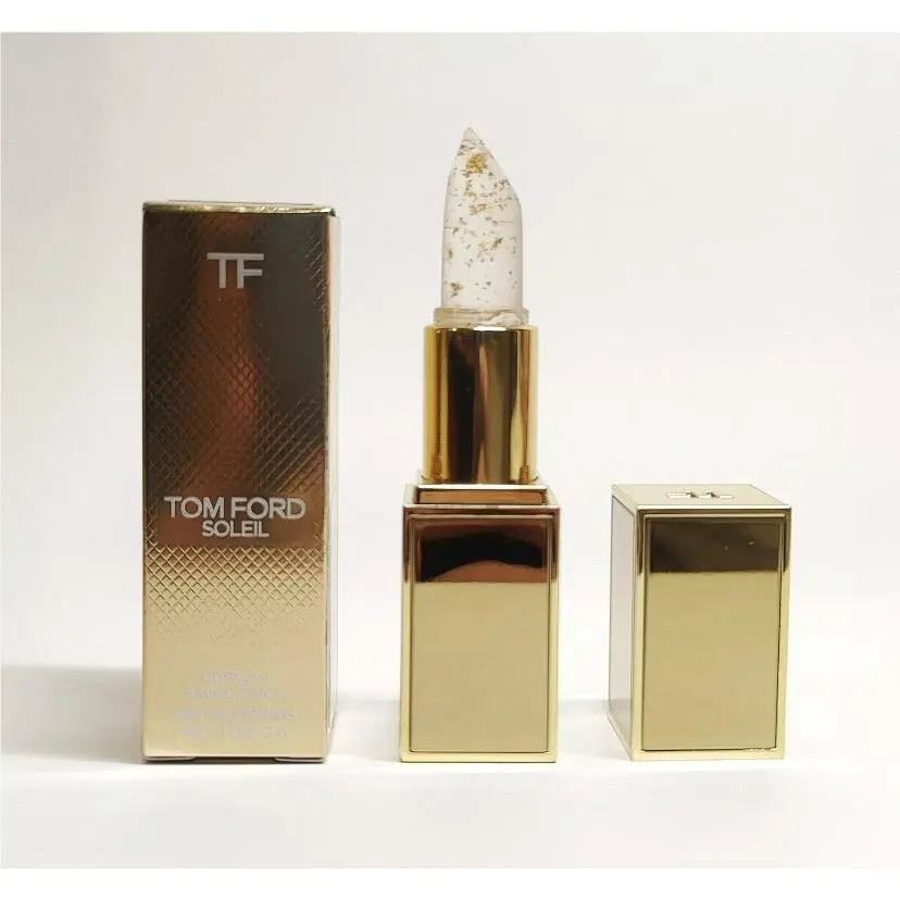 Tom Ford Soleil Lip Blush Limited Edition Z09 Gold-flecked Lipstick - Boxed - Gold