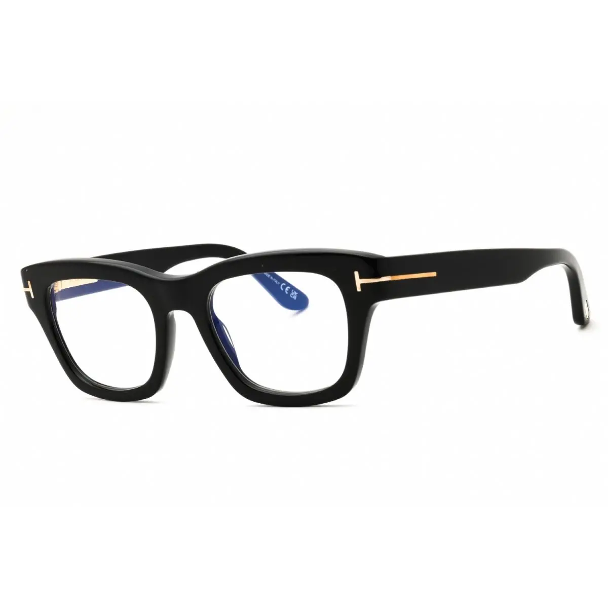 FT6036-B 001 Eyeglasses Shiny Black Clear Frame 52mm by Tom Ford