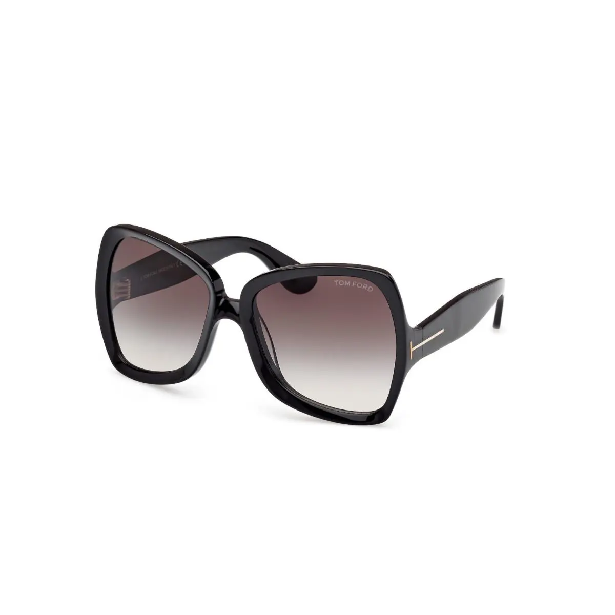 Tom Ford FT1222 01B Black/smoke Gradient Sunglasses 60-18-135
