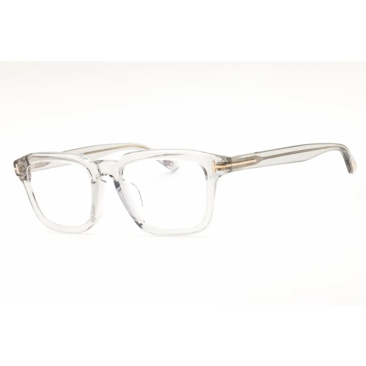 Tom Ford TF6032-F-B 020 Square Transparent Crystal 52 mm Men`s Eyeglasses Frame