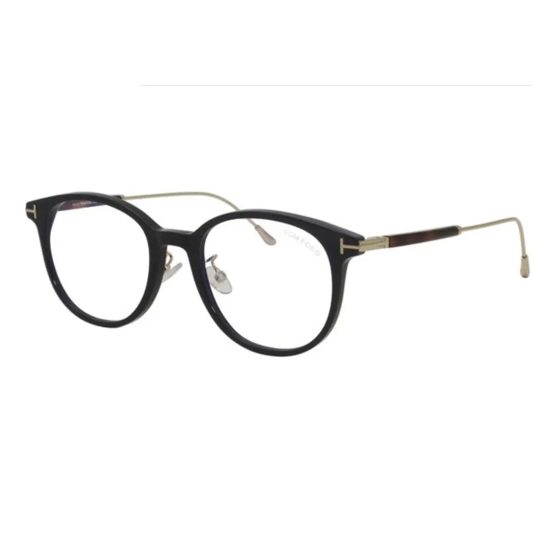 Tom Ford TF5644DB 090 Ultramarine Blue Havana Palladium 52mm Demo Len Eyeglasses