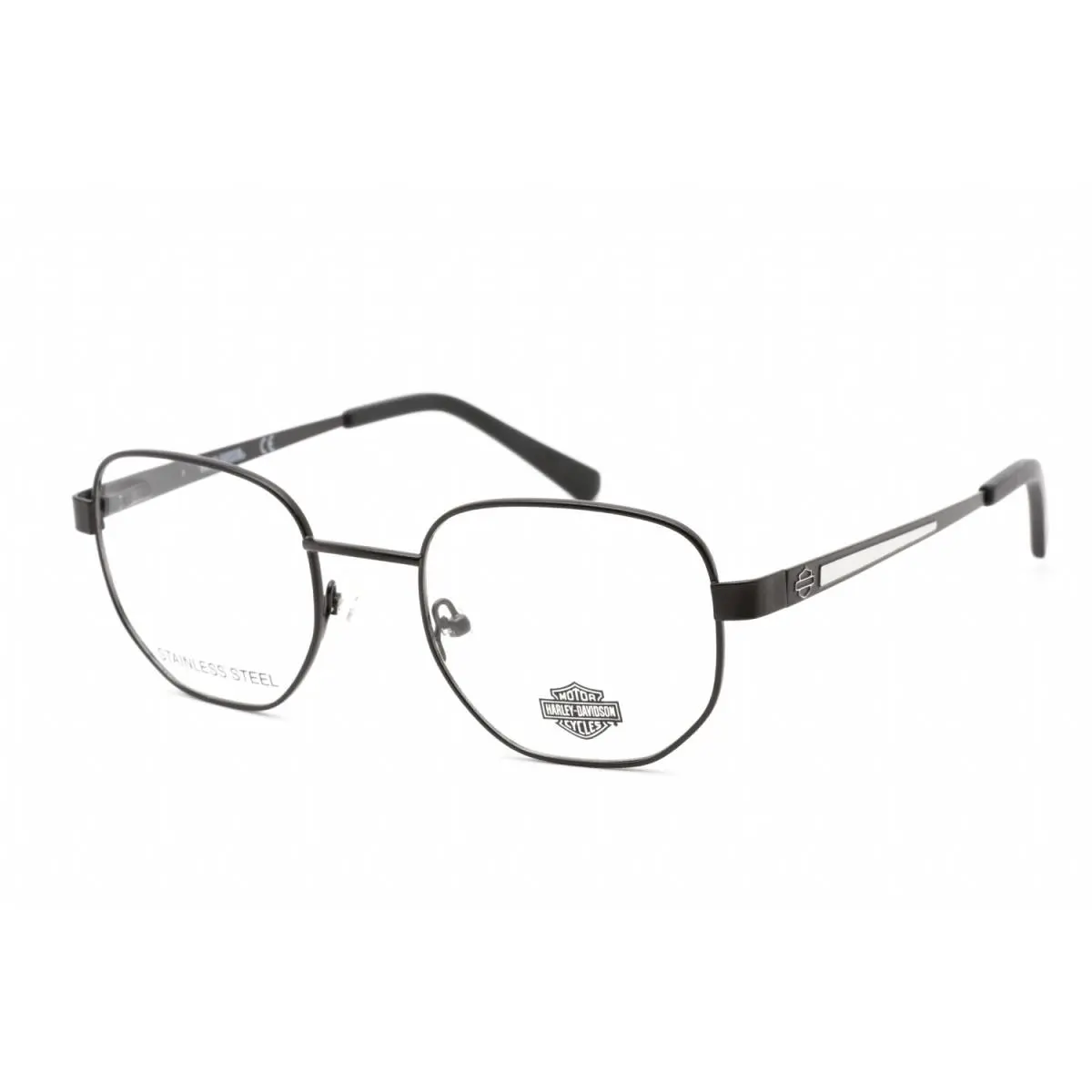 Harley Davidson HD0881 002 Oval Matte Black Eyeglasses