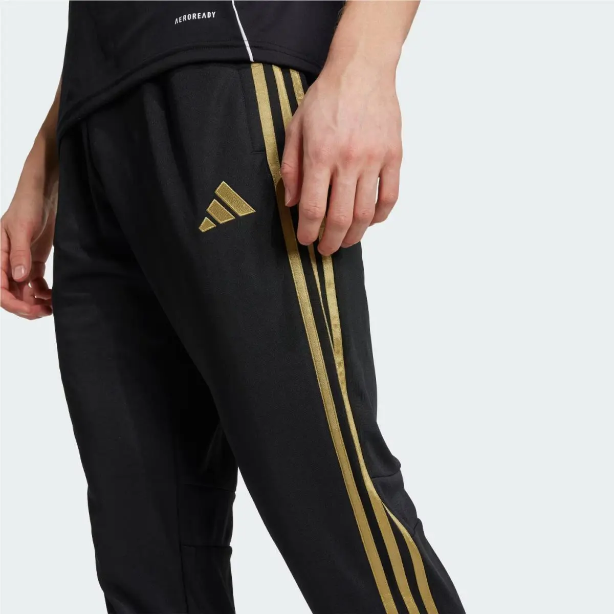 Adidas clothing - adidas Tiro - Tiro - KA0583 - Black / Dark Football Gold 9