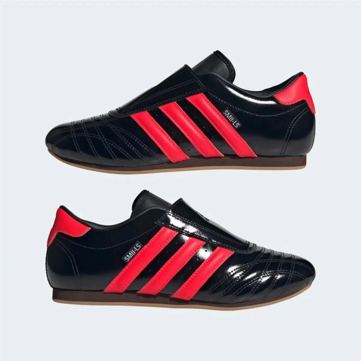 Adidas shoes - Black/Solar Red/Gum 3