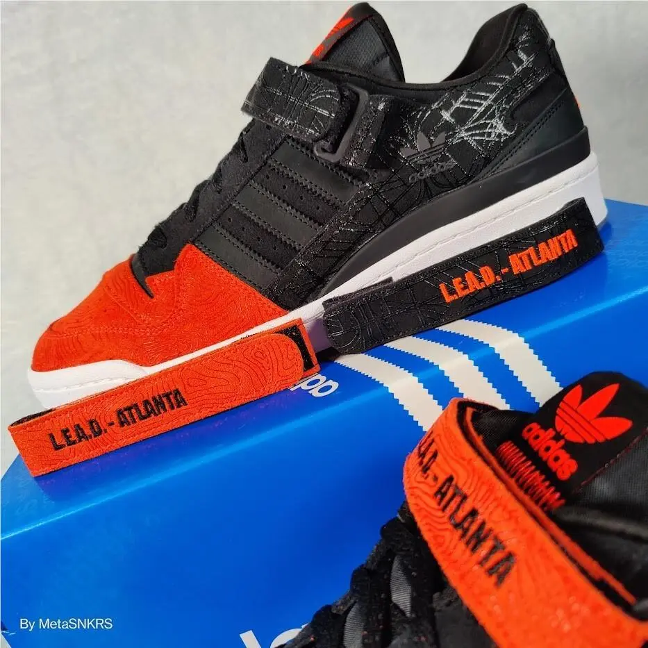 Adidas shoes - adidas Forum Low - Forum Low - GZ6604 - Core Black / Core Black / Vivid Red 12