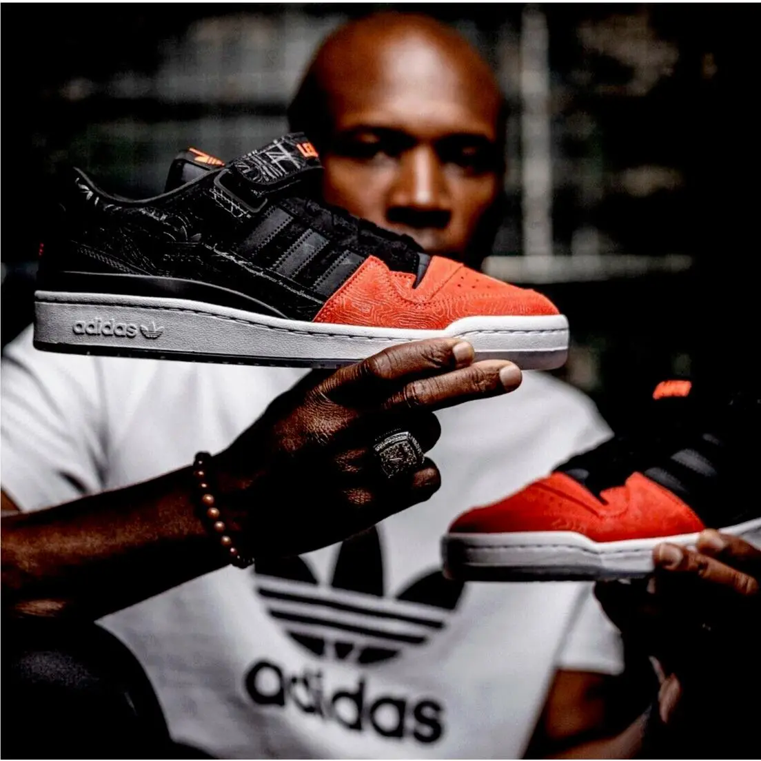 Adidas shoes - adidas Forum Low - Forum Low - GZ6604 - Core Black / Core Black / Vivid Red 13