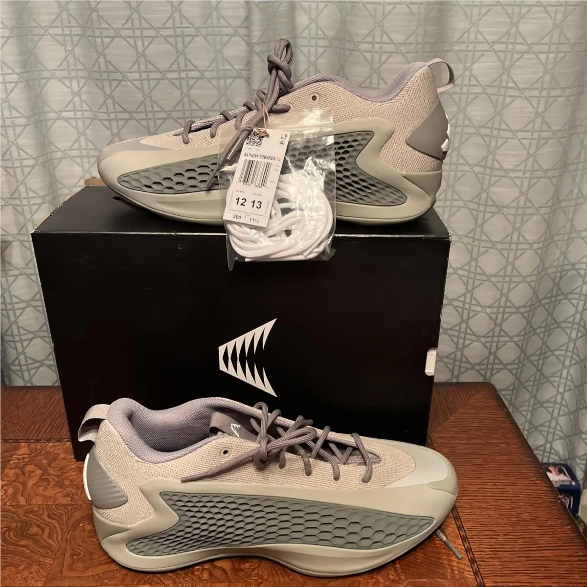 Anthony Edwards A.E.1 Low Adidas Metallic Grey Dove Grey Men`s JS1775 Sz 12