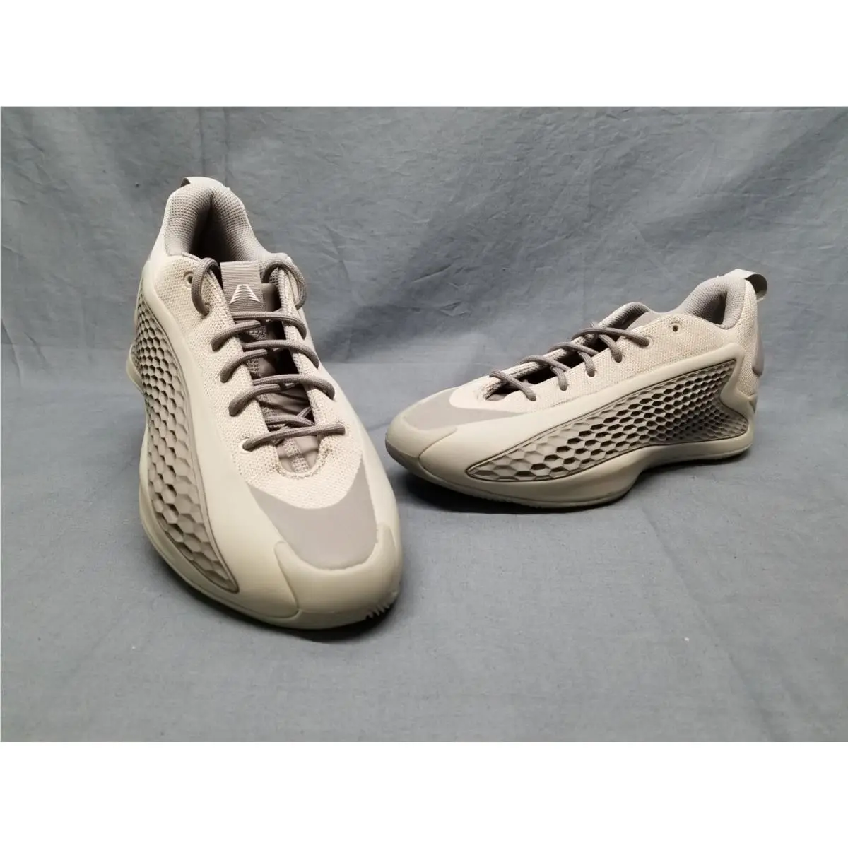 AE 1 Low Metallic Grey Basketball Sneakers Mens Size 10 by Adidas