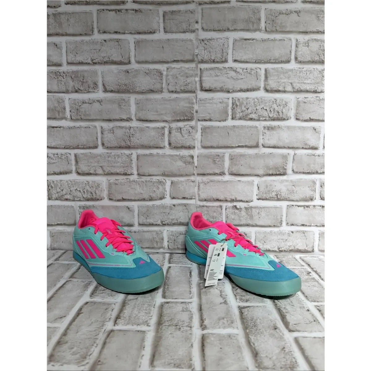 Adidas shoes - Adidas f50 freestyle messi in football shoes - JH8831 - aqua 8