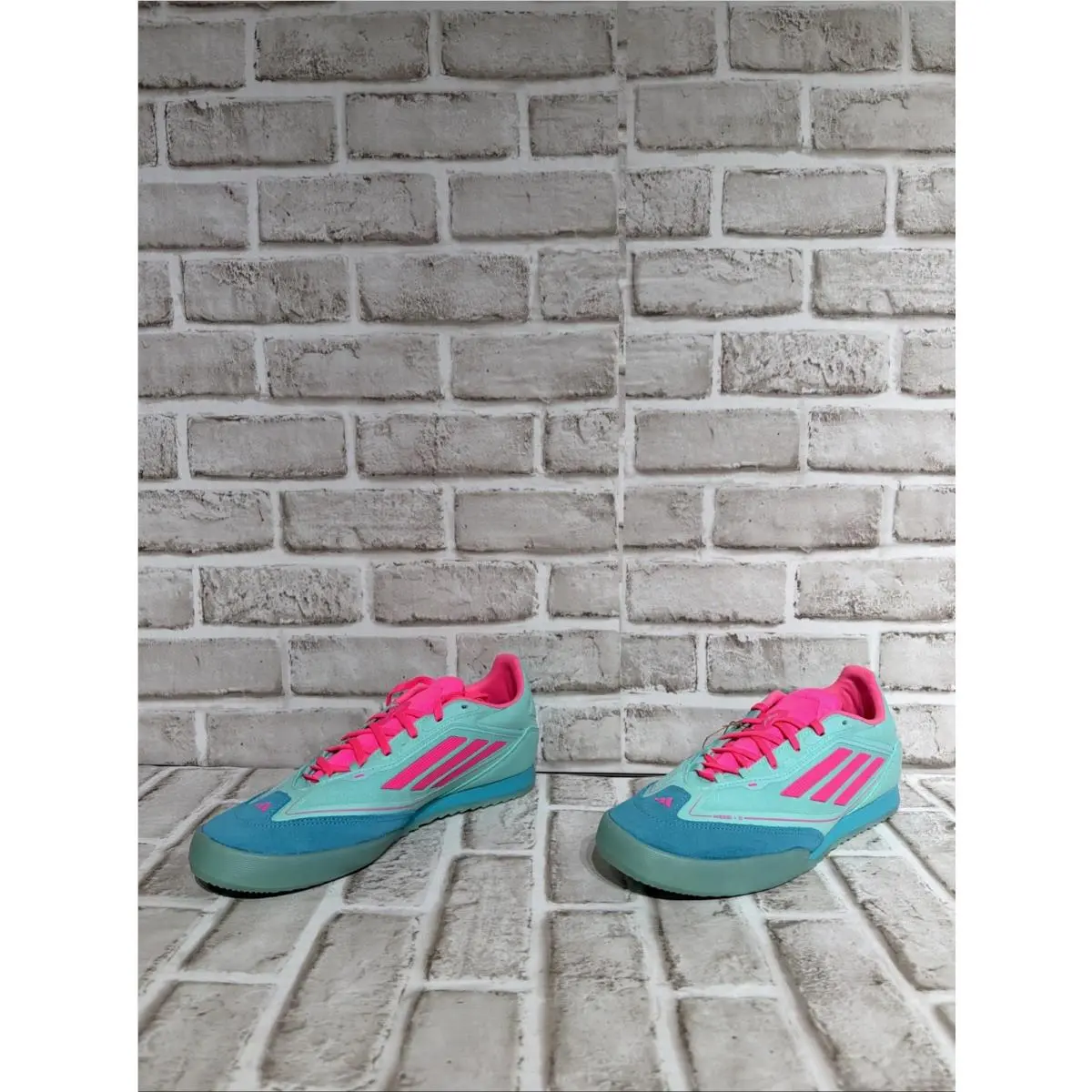 Adidas shoes - Adidas f50 freestyle messi in football shoes - JH8831 - aqua 10