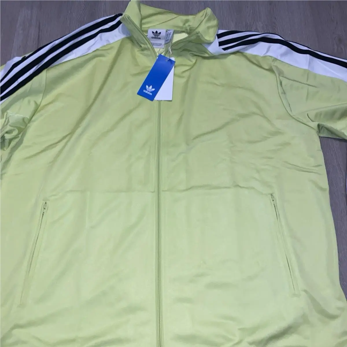 Adidas clothing - Adidas Megabreak Adilenium Season 2 Track Jacket - JN0811 - Green (UPC: 197614383282) 0