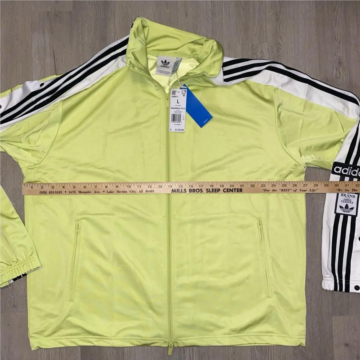 Adidas clothing - Adidas Megabreak Adilenium Season 2 Track Jacket - JN0811 - Green (UPC: 197614383282) 6