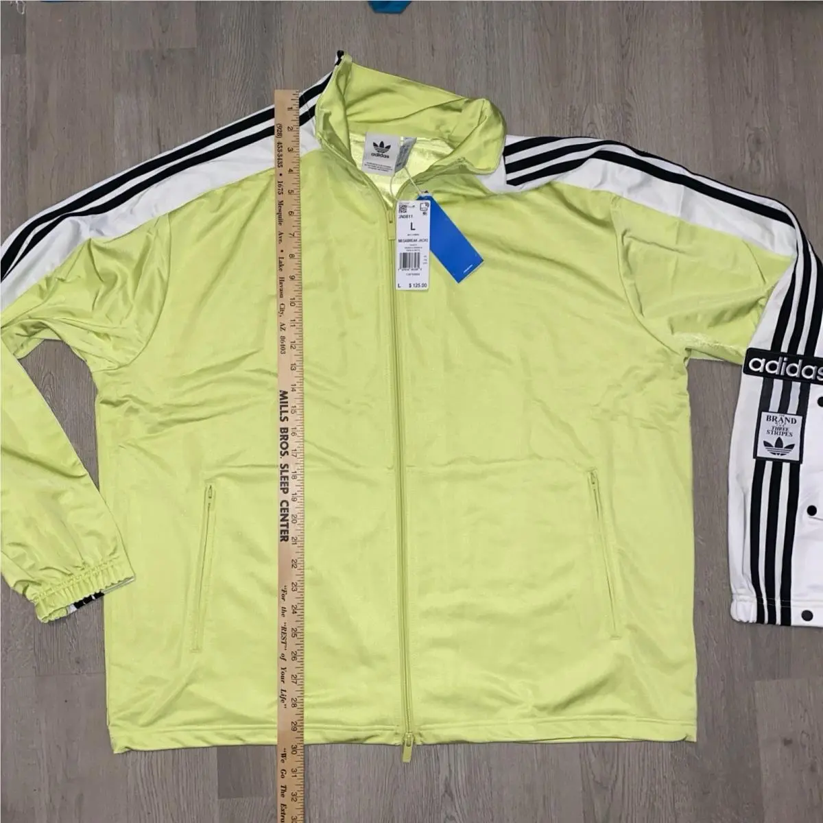 Adidas clothing - Adidas Megabreak Adilenium Season 2 Track Jacket - JN0811 - Green (UPC: 197614383282) 7