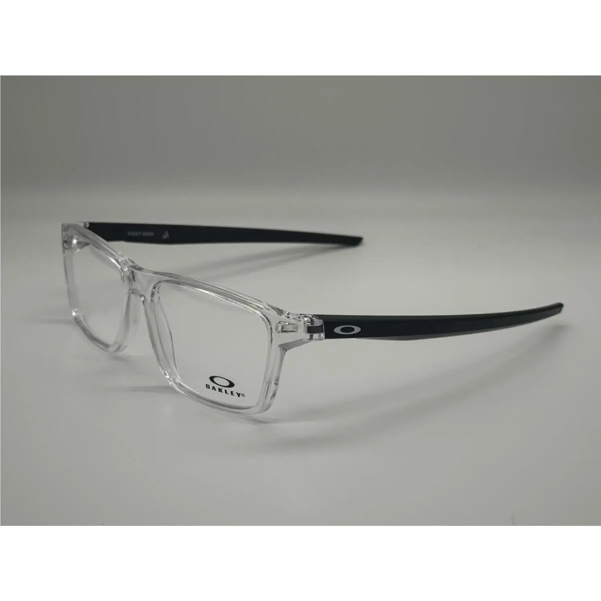 Oakley OX8164-0257 Polished Clear Eyeglasses Frames RX 57-17