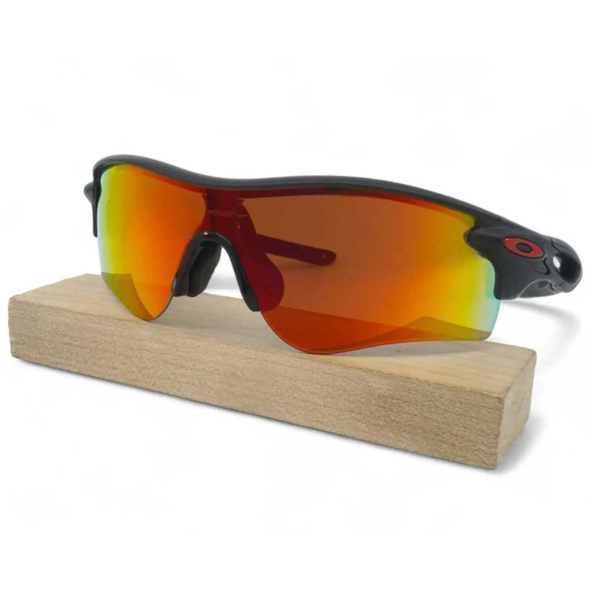 OO9206-42 Mens Oakley Radarlock Path A Sunglasses - Black Ink/prizm Ruby - Frame: Black, Lens: Prizm Red