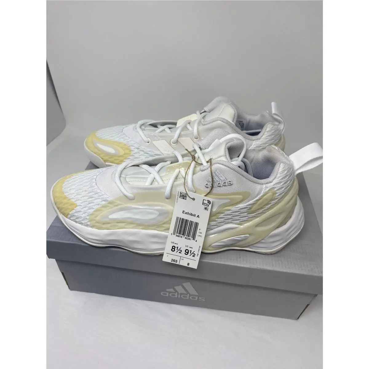 Adidas shoes - adidas Exhibit A - Exhibit - White (UPC: 194818602614) 4