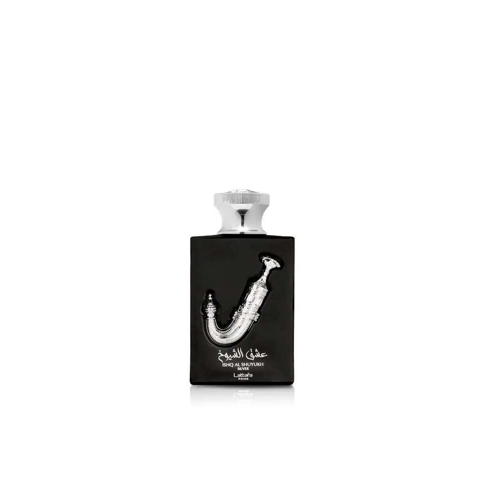 Lattafa Perfumes Ishq Al Shuyukh Silver For Unisex Eau 3.4 Fl Oz Pack of 1