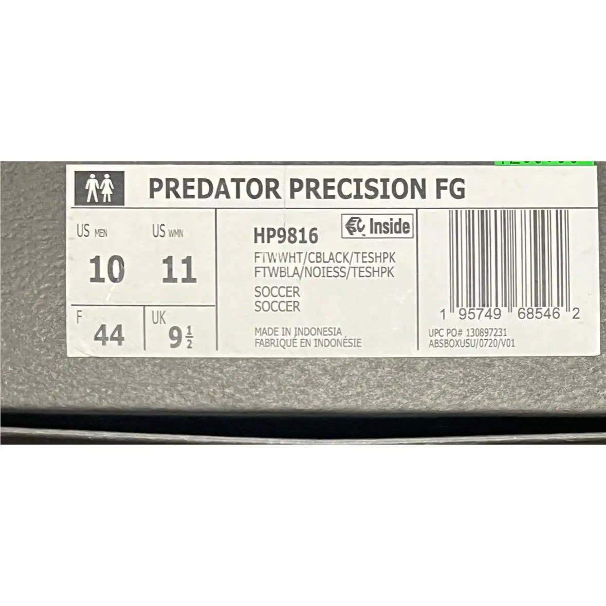 Adidas shoes - adidas Predator Precision - Predator Precision - HP9816 - Cloud White / Core Black / Team Shock Pink 2 16