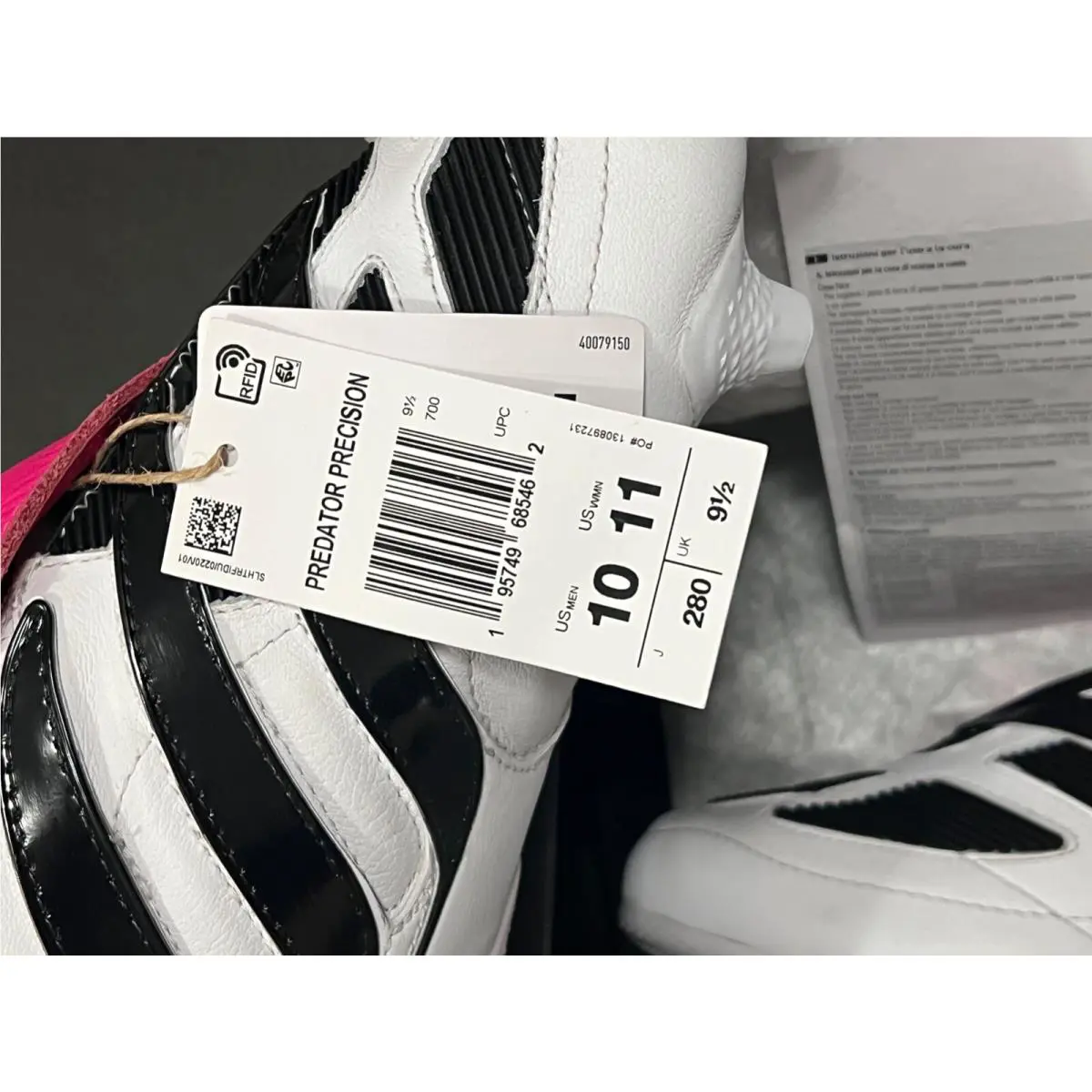Adidas shoes - adidas Predator Precision - Predator Precision - HP9816 - Cloud White / Core Black / Team Shock Pink 2 17