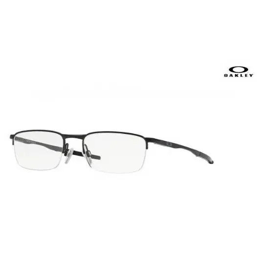 Oakley OX3174-0153 Barrelhouse 0.5 Matte Black Eyeglasses Frames RX 53-18 - Frame: Black