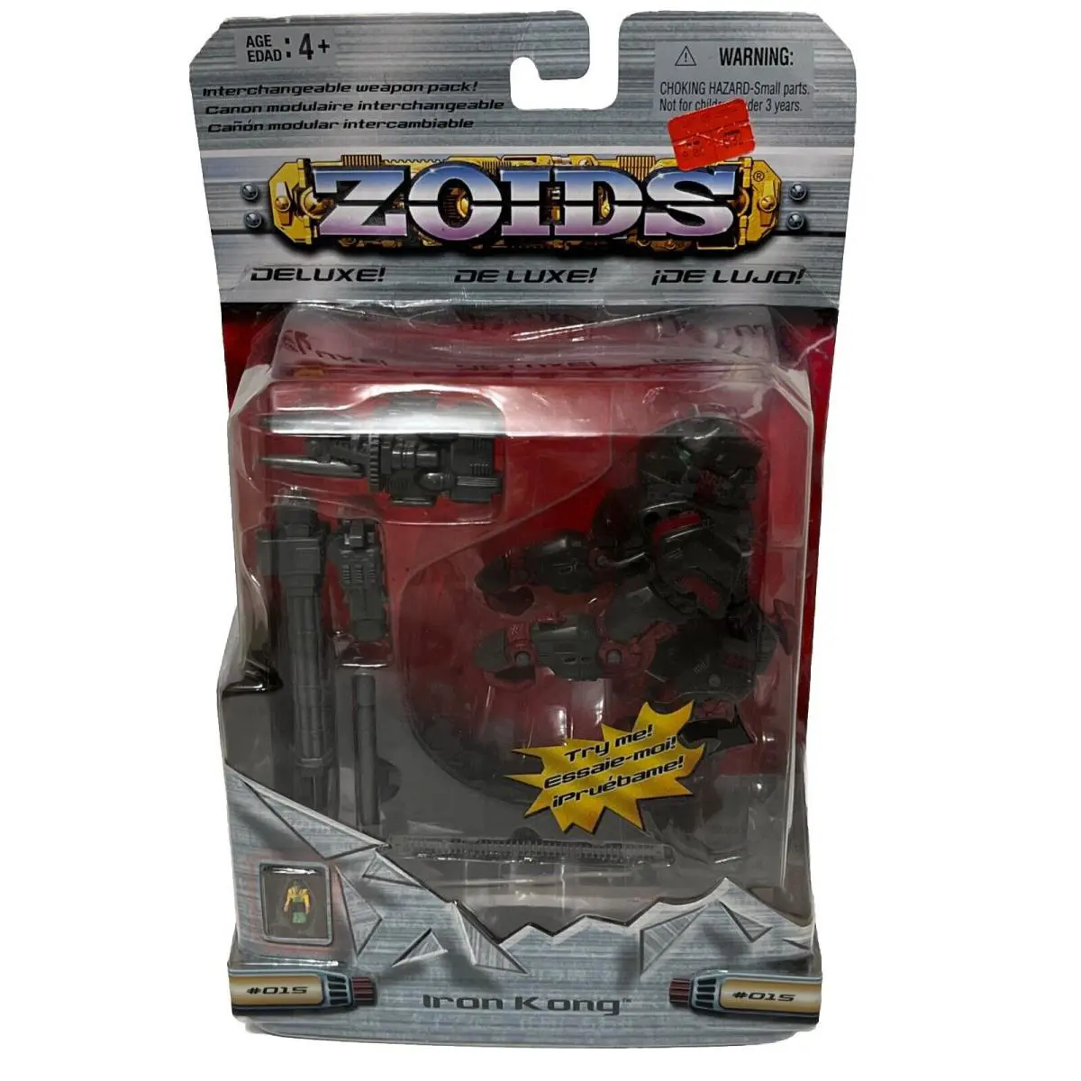 Zoids - Iron Kong 015 Action Figure - Nos Vintage 2003