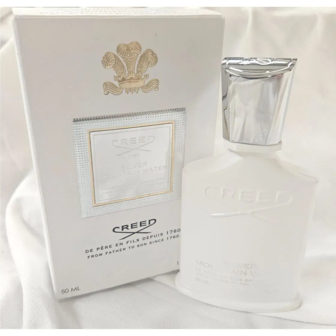 Creed Silver Mountain Water Unisex Eau De Parfum 1.7 Oz 50 Ml Spray