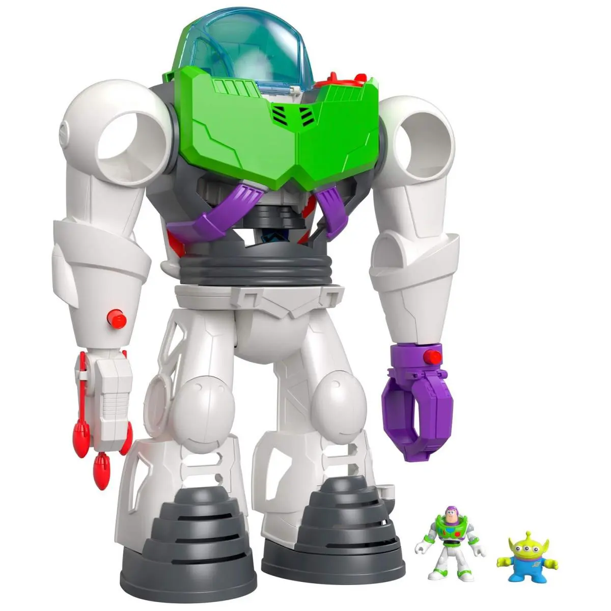 Imaginext Toy Story Buzz Lightyear Robot Playset with Spaceship and Projectiles