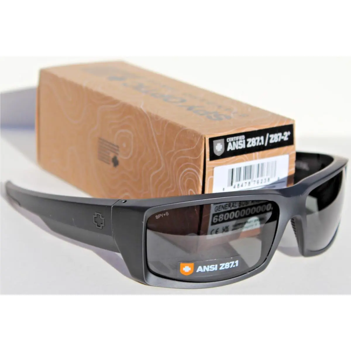 Spy Optics General Sosi Sunglasses Matte Black/happy Gray Green Ansi Z87.1