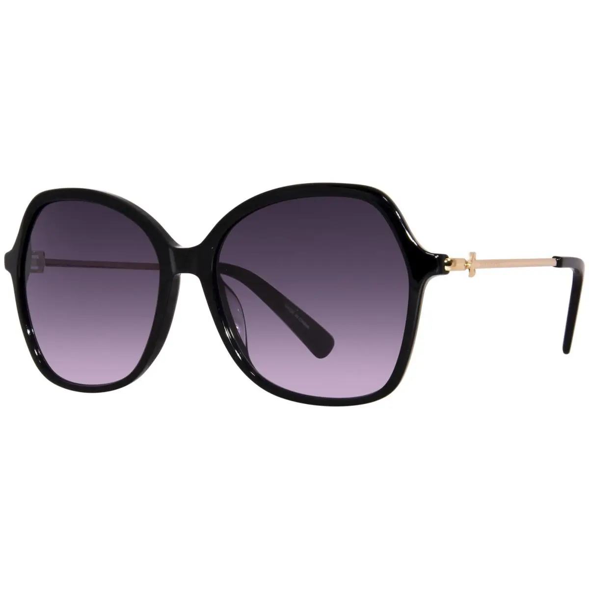 Longchamp LO705S 001 Sunglasses Women`s Black/purple Gradient 57mm