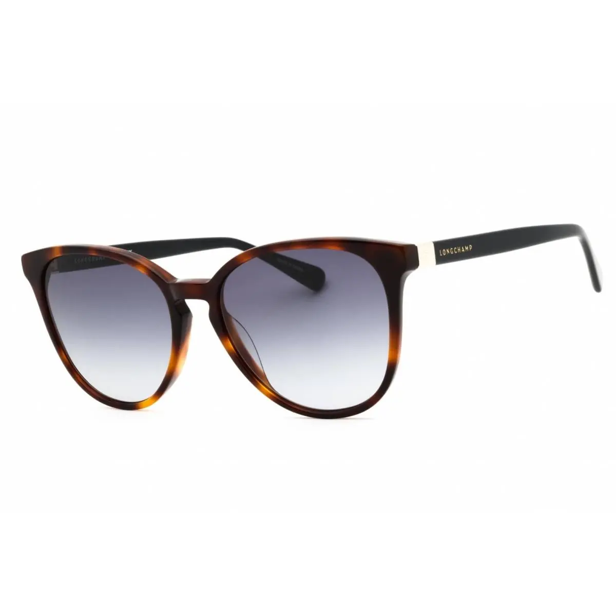 Women`s Sunglasses Cat Eye Havana Metal Full Rim Frame LO647S 219 by Longchamp