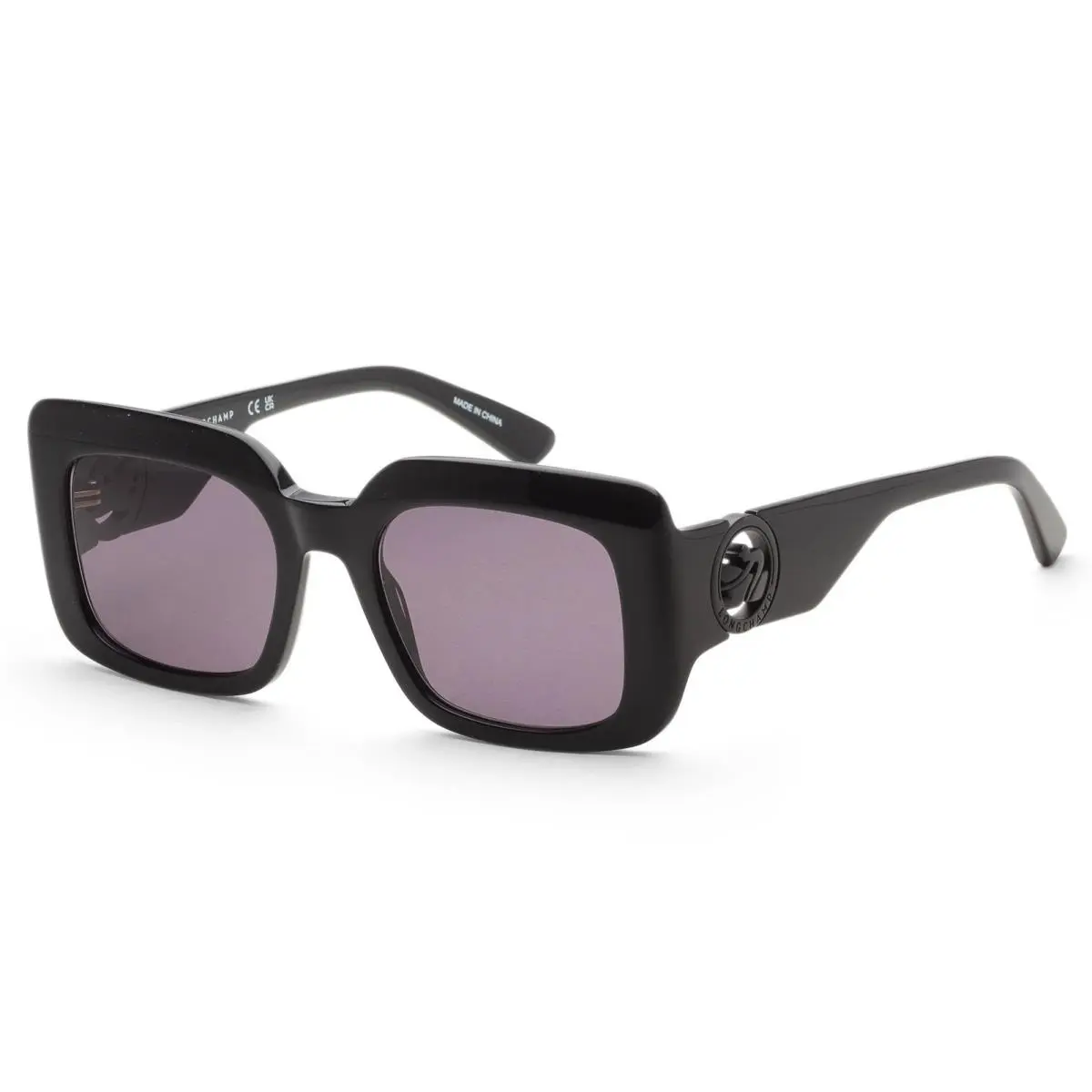 Women`s 51mm Black Sunglasses LO753S-001 by Longchamp