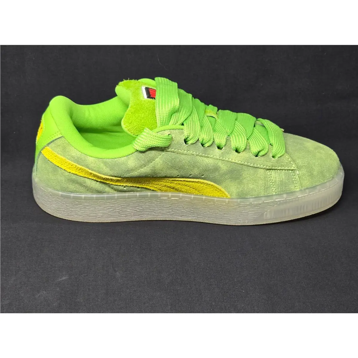 Puma shoes - PUMA Suede - Suede - 399606-01 - Green 3