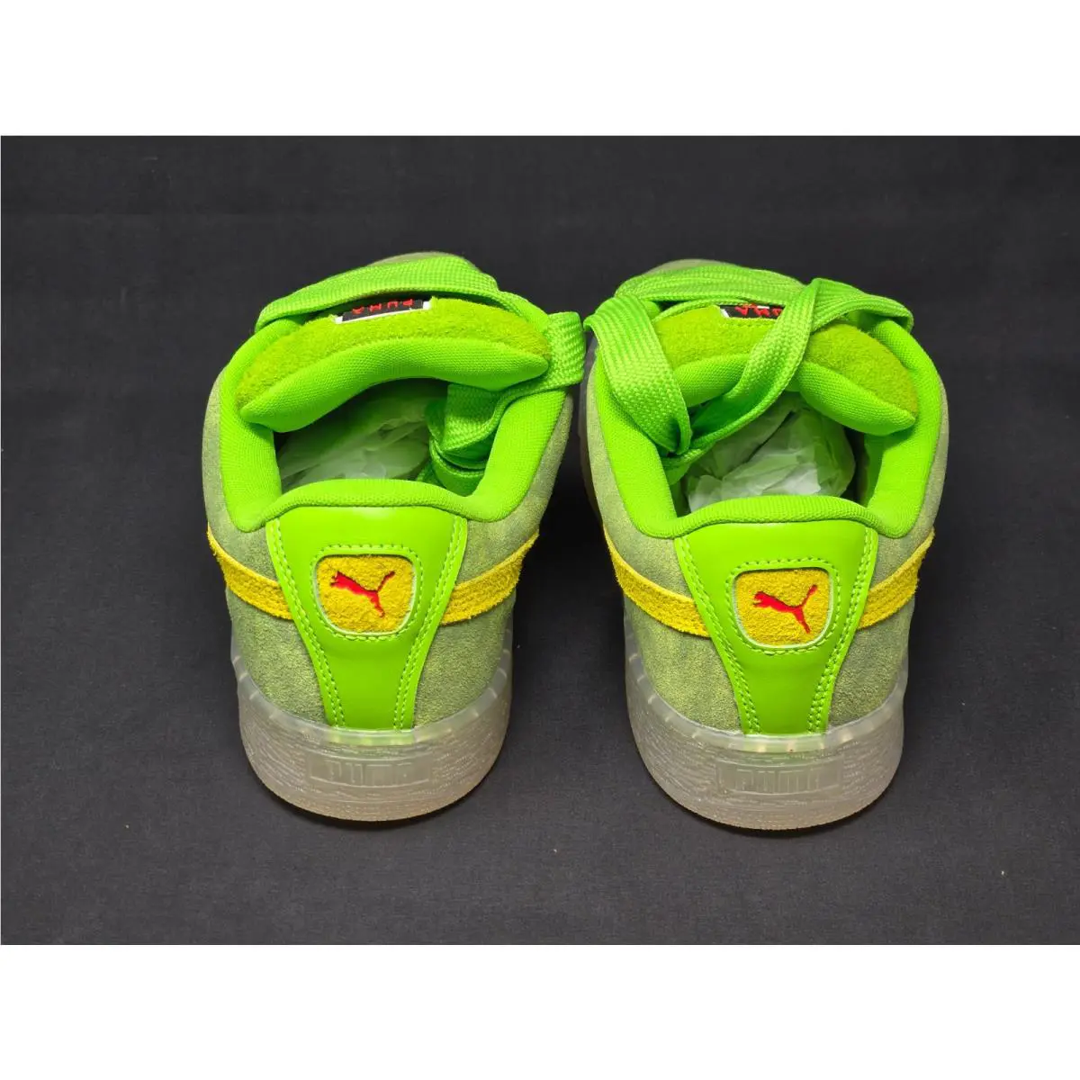 Puma shoes - PUMA Suede - Suede - 399606-01 - Green 4