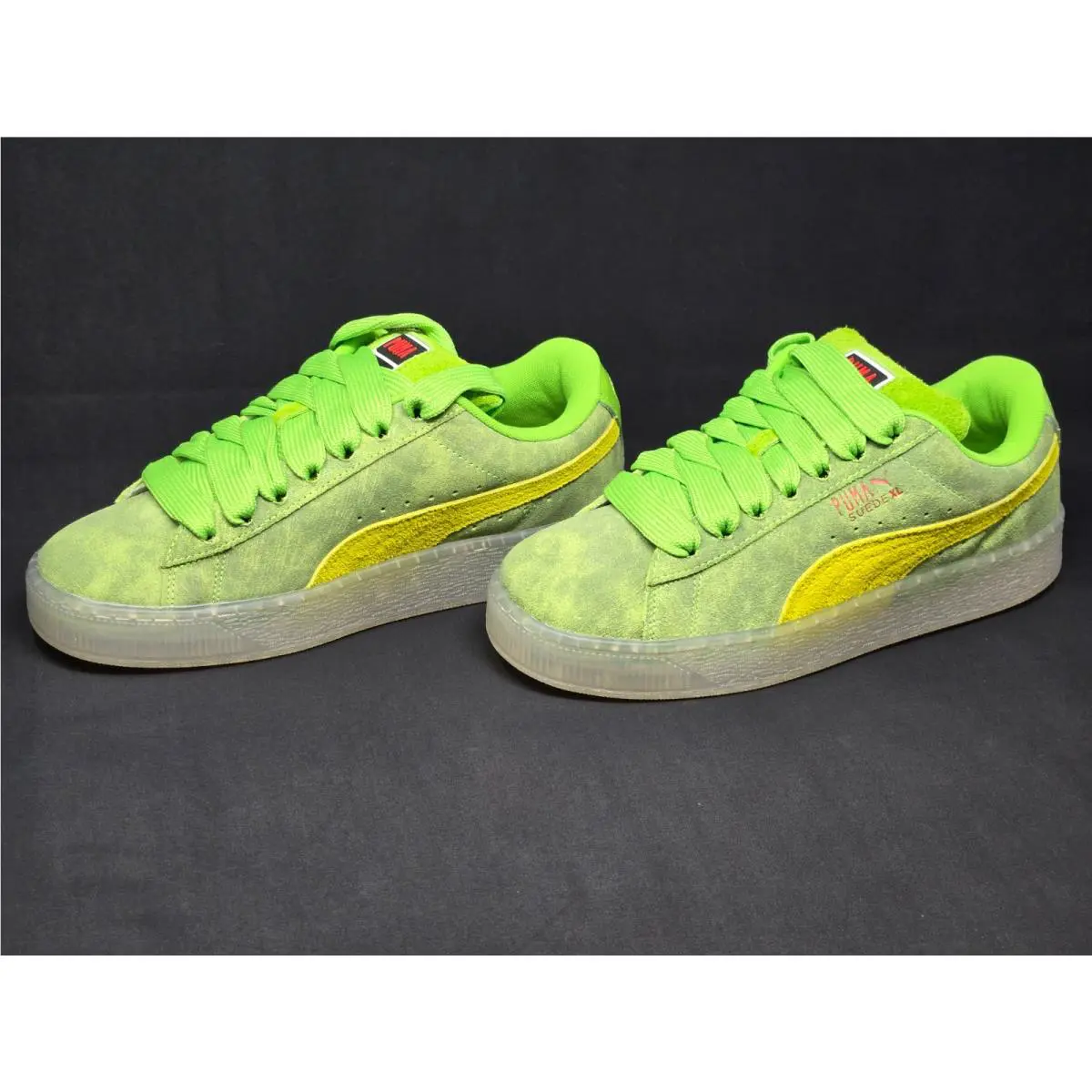 Puma shoes - PUMA Suede - Suede - 399606-01 - Green 9