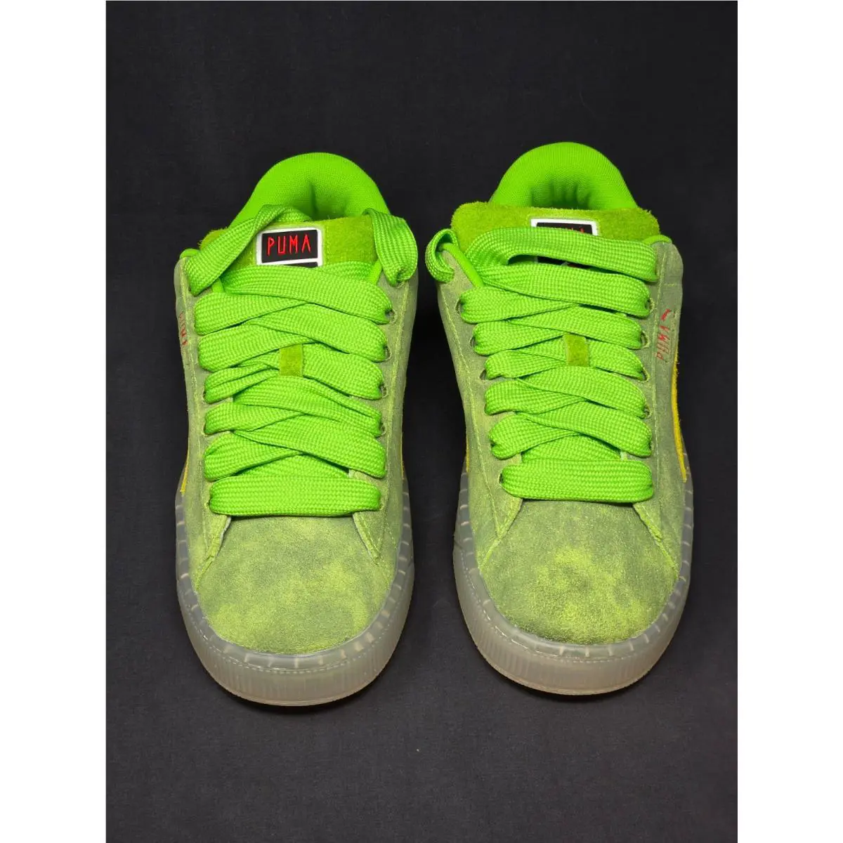 Puma shoes - PUMA Suede - Suede - 399606-01 - Green 11