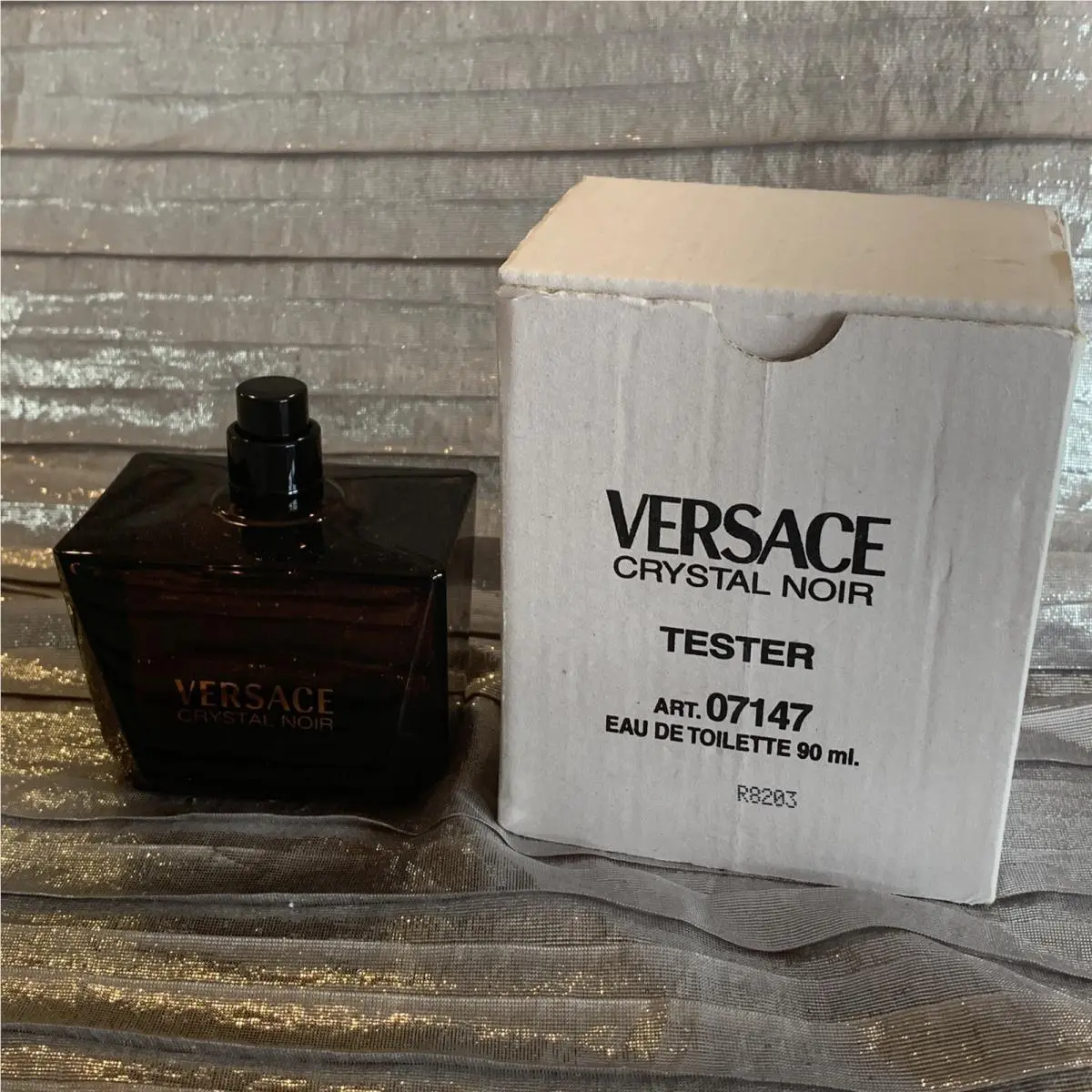 Gianni Versace-crystal Noir - Eau DE Toilette 3 OZ ..new