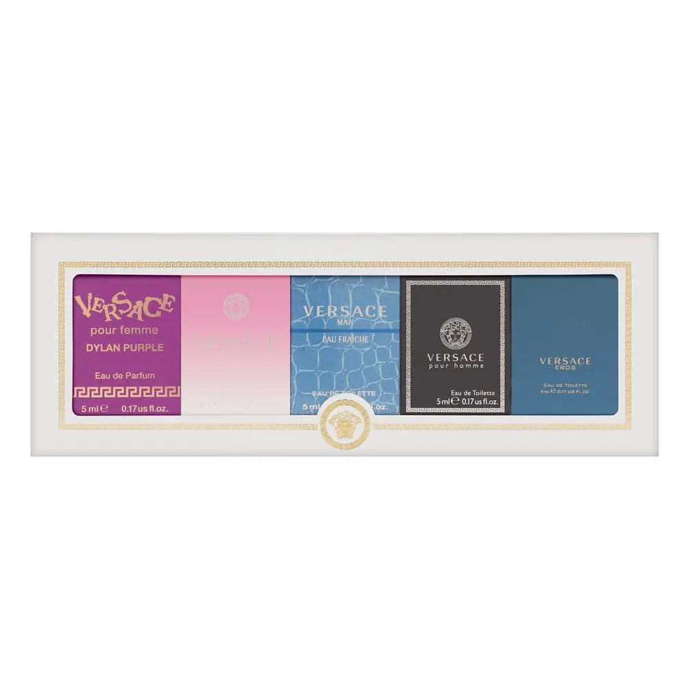 Versace 5 PC Mini Collection - Dylan Purple Pour Femme Bright Crystal and More