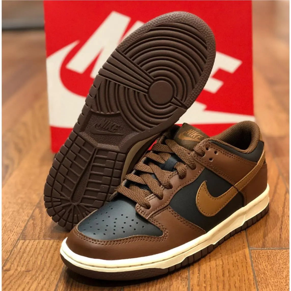 Nike shoes - Nike Dunk Low GS - Dunk Low - Brown 6
