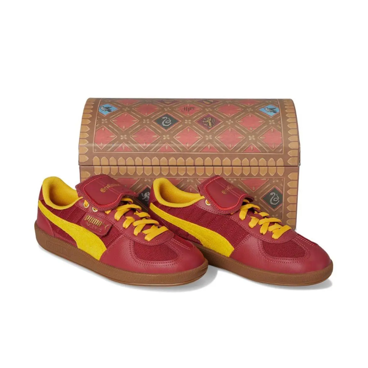Puma Palermo X Harry Potter Gryffindor Red Yellow Men s Novelty Shoes US 10