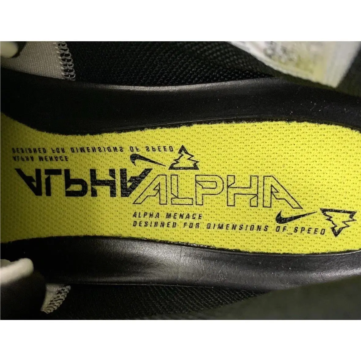 Nike shoes - Nike Alpha Menace Pro 3 - CT6649-001 - Black 7